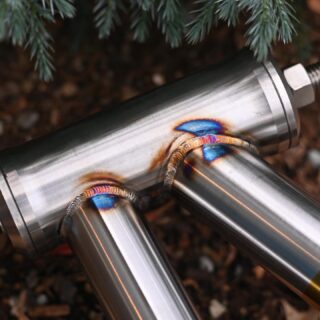 Full Suspension Friday 
-
Chiseling away at the next Snakedriver prototype over here.  Next up is the lower shock mount and ISCG tab welding.  Then wait on the new narrower and redesigned rockers from @thomashosford so I can proof swing arms and stick it all together!