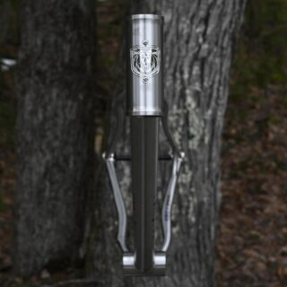 Marauder Ti 
-
Lucky no. 85 with a special request to put an 11 somewhere on the frame with some lightning bolts.  Your wish is my command!
-
#titaniumisreal